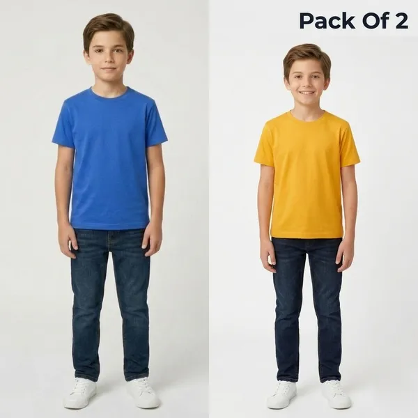 Blue_&_Yellow_Cotton_Premium_T-shirt_For_Boys_(Pack_Of_2)