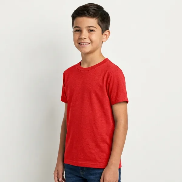 Boys_Plain_Cotton_T_Shirt_|_Soft_Breathable_Half_Sleeve_Round_Neck_Casual_Summer_Wear_Tee_For_Kids_|_Regular_Fit_Solid_Color_T-Shirt_For_Boys_(Red)