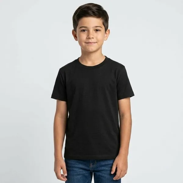 Boys_Plain_Cotton_T_Shirt_|_Soft_Breathable_Half_Sleeve_Round_Neck_Casual_Summer_Wear_Tee_For_Kids_|_Regular_Fit_Solid_Color_T-Shirt_For_Boys_(Black)