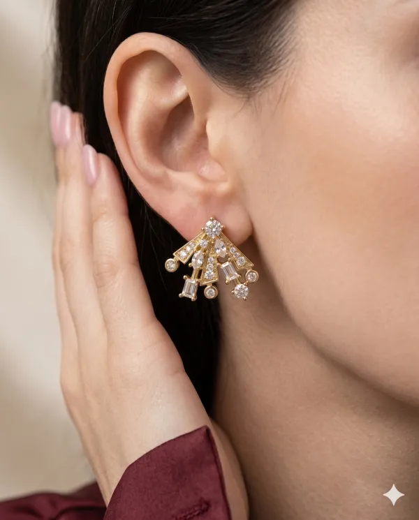 Gold_Finished_Geometric_Crystal_Stud_Earrings_Statement