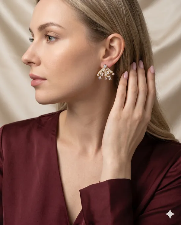 Gold_Finished_Geometric_Crystal_Stud_Earrings_Statement