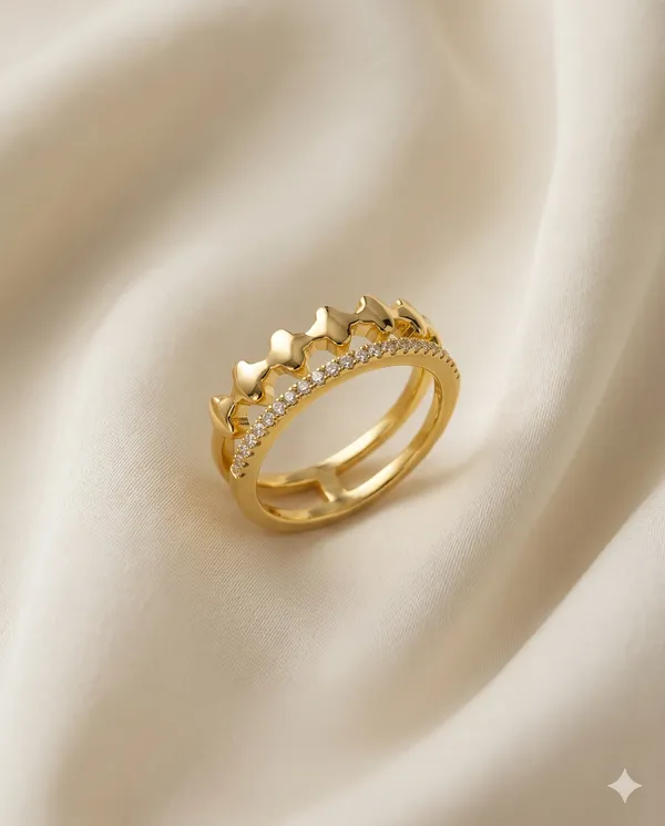 Gold_Finished_Pave_Crystal_Petal_Open_Band_Ring