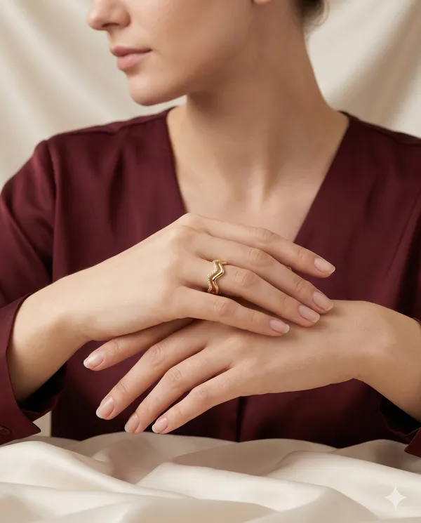 Gold_Finished_Pave_Crystal_Wave_Stackable_Band_Ring