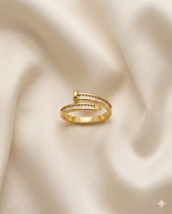 Gold_Plated_Baguette_Diamond_Nail_Wrap_Ring
