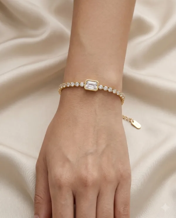 Gold_Plated_Baguette_Diamond_Tennis_Bracelet_for_Women