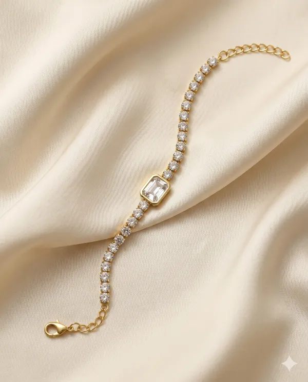 Gold_Plated_Baguette_Diamond_Tennis_Bracelet_for_Women
