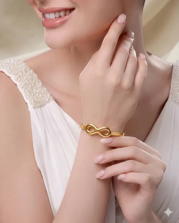 Womens_Gold_Infinity_Charm_Cuff_Bracelet