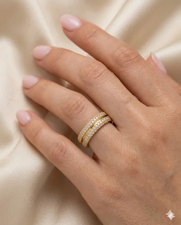 Gold_Finished_Pave_Heart_Open_Band_Ring_for_Women
