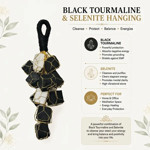 Black_Tourmaline_And_Selenite_Hanging_For_Home_And_Office