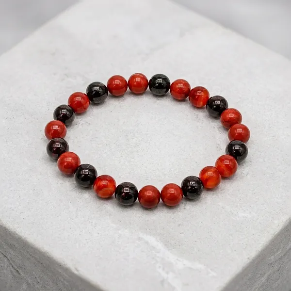 Red_And_Black_Beaded_Weight_Gain_Support_Wellness_Bracelet