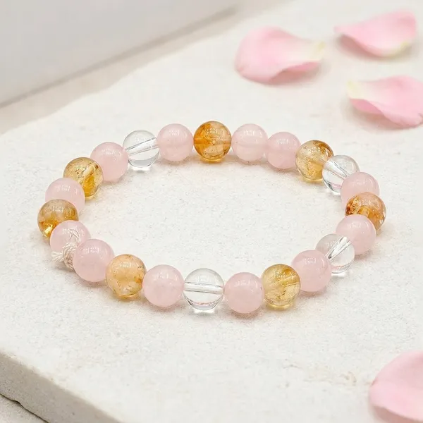 Rose_Quartz_Citrine_Clear_Quartz_Early_Marriage_Bracelet