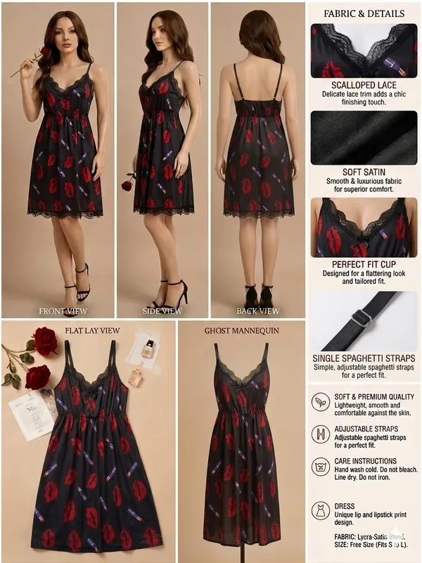 Printed_Frock_Babydoll_Nightdress