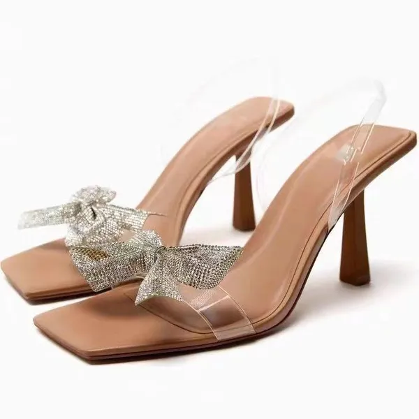 Nude_Crystal_Bow_Embellished_Stiletto_Heels_For_Women
