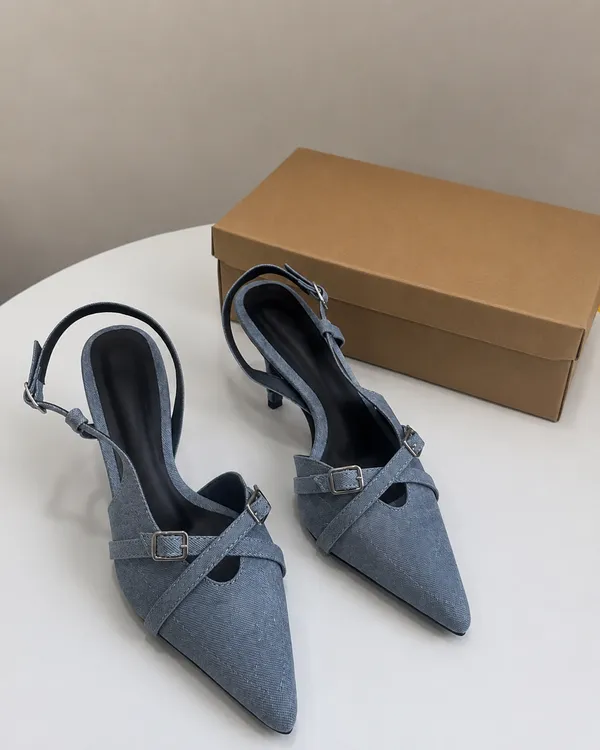 Grey_Denim_Pointed_Toe_Kitten_Heels_For_Women