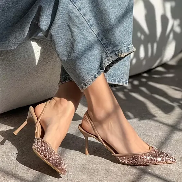 Nude_Patent_Leather_Embellished_Slingback_Heels_For_Women