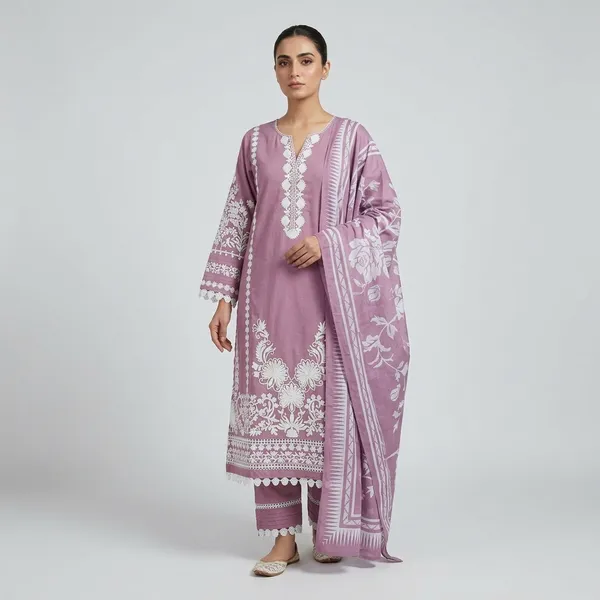 Purple_Embroidered_Cotton_Pakistani_Suit_Set_for_Women