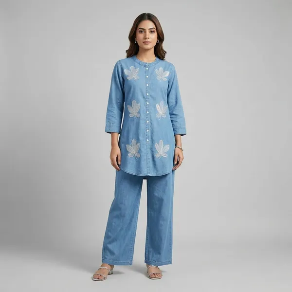 Blue_Denim_Floral_Embroidered_Co-ord_Set_for_Women