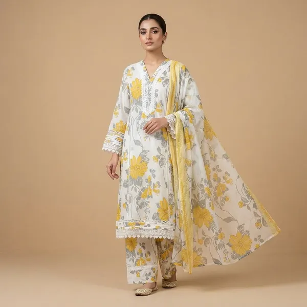 White_Yellow_Printed_with_lace_work_farshi_salwar_suit_for_women