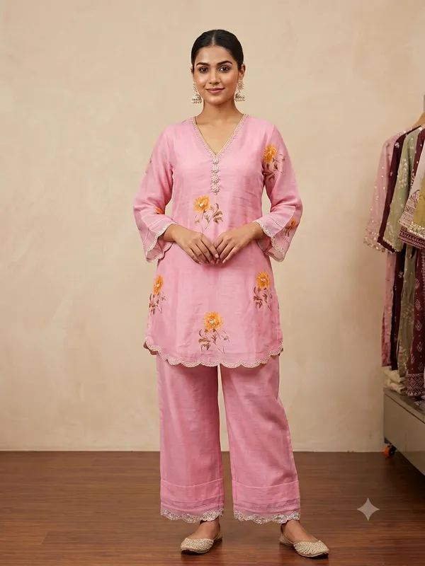 Pink_Embroidered_Floral_Co-ord_Set_for_Women