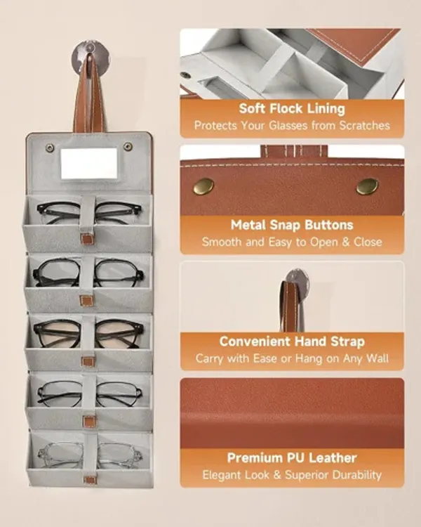 Foldable_Eyewear_Organizer_Case_With_Mirror_For_Travel_Storage