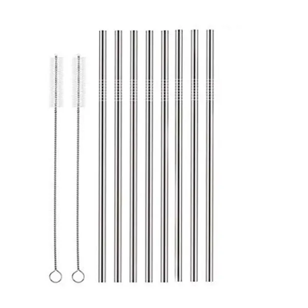 Steel_Straws,_Straight_Stainless_Steel_For_Drinking,_Extra_Wide_For_Smoothie,_Milkshake,_Cold_Drink,Reusable,_Bpa_Free,_8_Inch_Long_(Pack_Of_10)_Pack_Of_-8