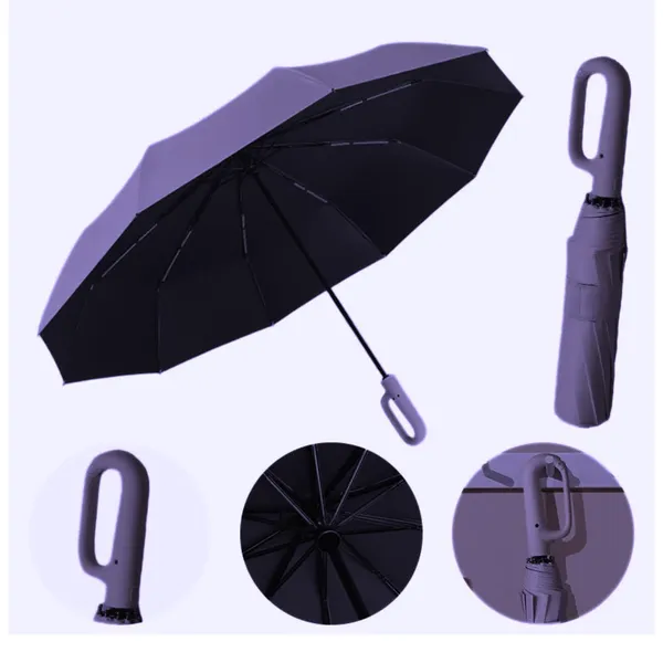Folding_Umbrella_With_Carabiner_Handle