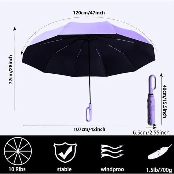 Folding_Umbrella_With_Carabiner_Handle