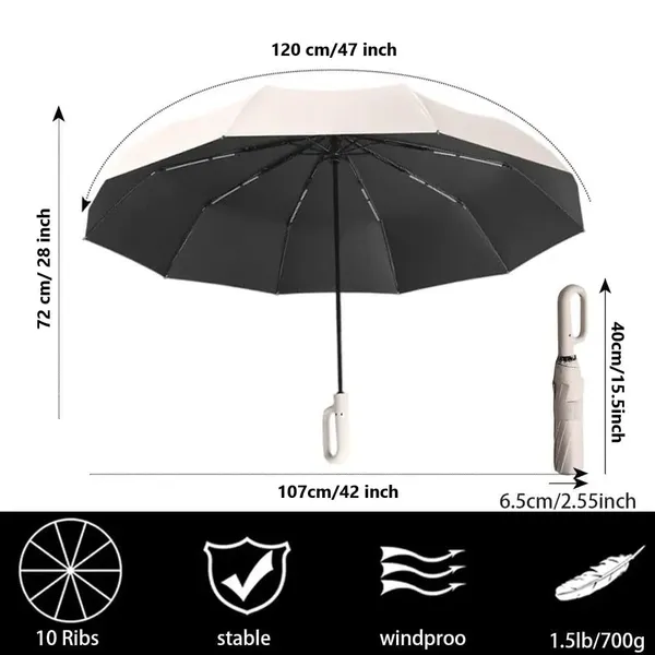 Folding_Umbrella_With_Carabiner_Handle