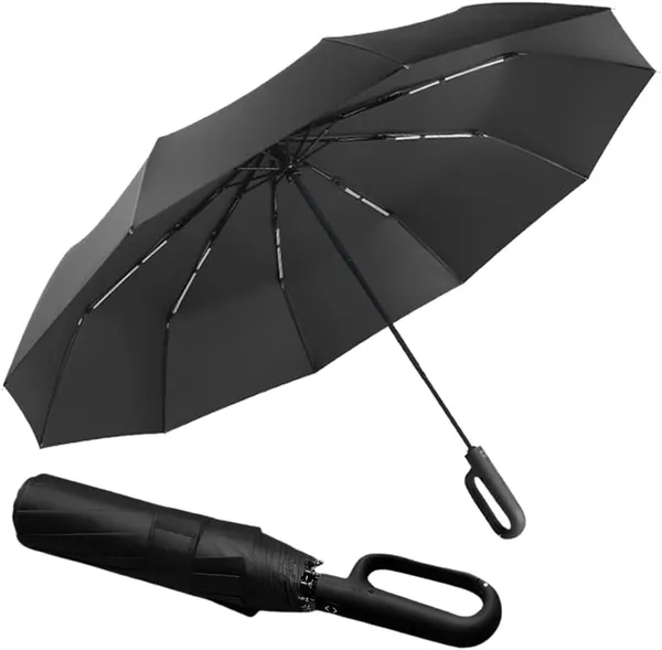 Folding_Umbrella_With_Carabiner_Handle
