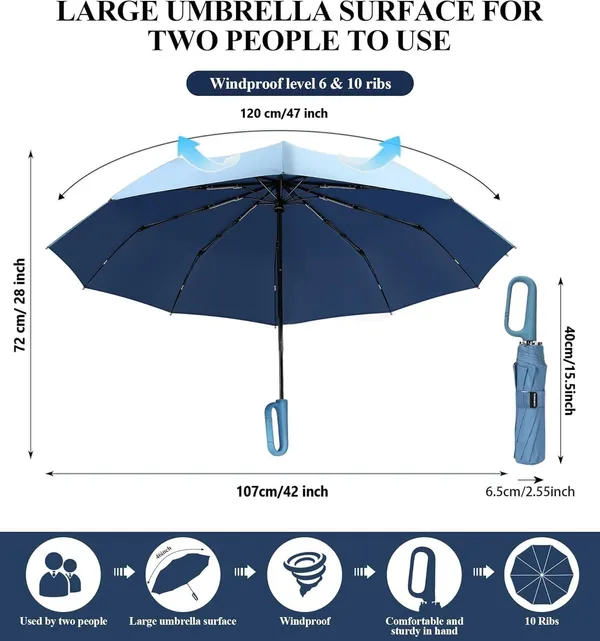 Folding_Umbrella_With_Carabiner_Handle