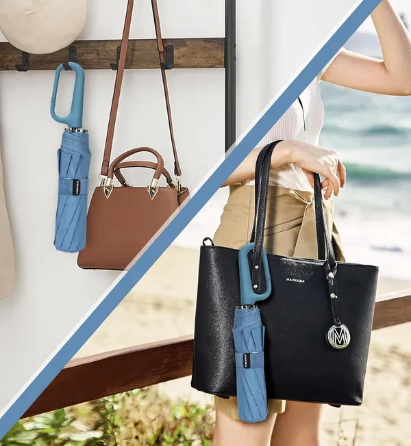 Folding_Umbrella_With_Carabiner_Handle