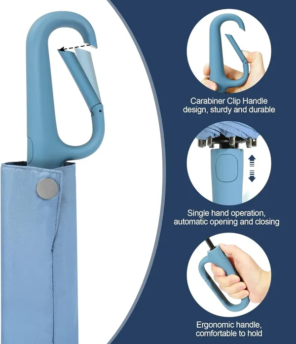 Folding_Umbrella_With_Carabiner_Handle