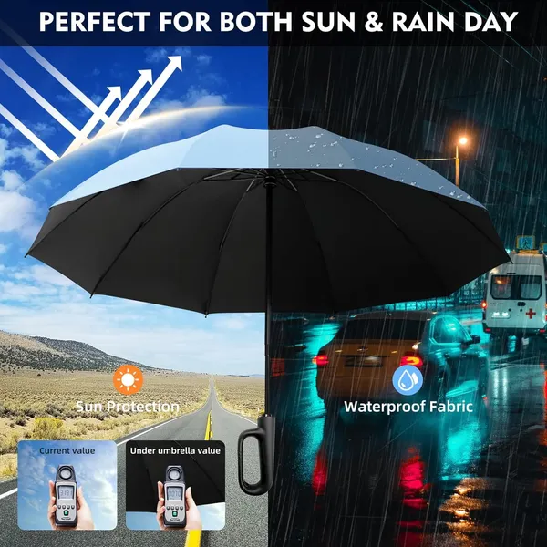 Folding_Umbrella_With_Carabiner_Handle