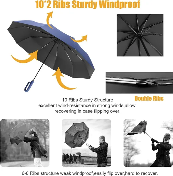 Folding_Umbrella_With_Carabiner_Handle