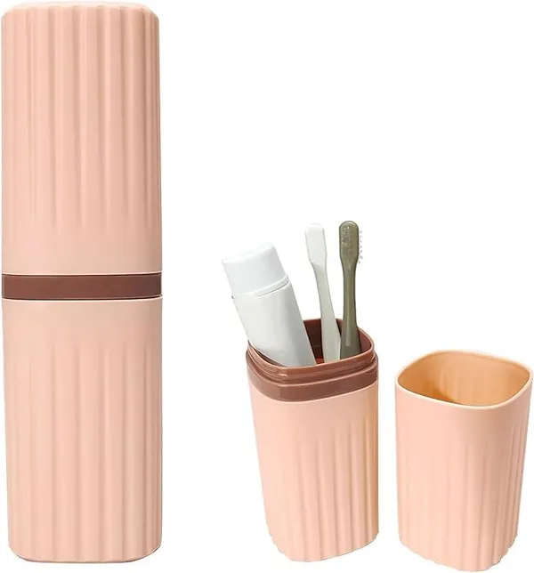 Travel_Toothbrush_Holder_Case_Square_Toothpaste_Box_&_Cover_Compact_&_Portable_Plastic_Bathroom_Storage_Organizer_For_Travel,_Camping_&_Business_Trips_(White)