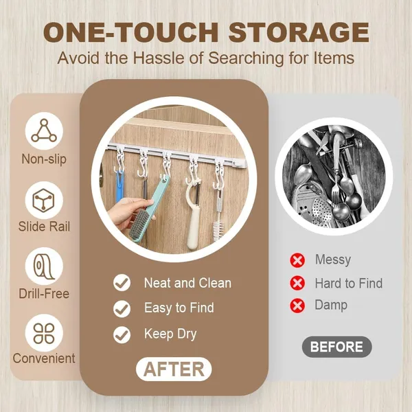 Wall_Mounted_Sliding_Hook_Rail_-_Pack_of_2