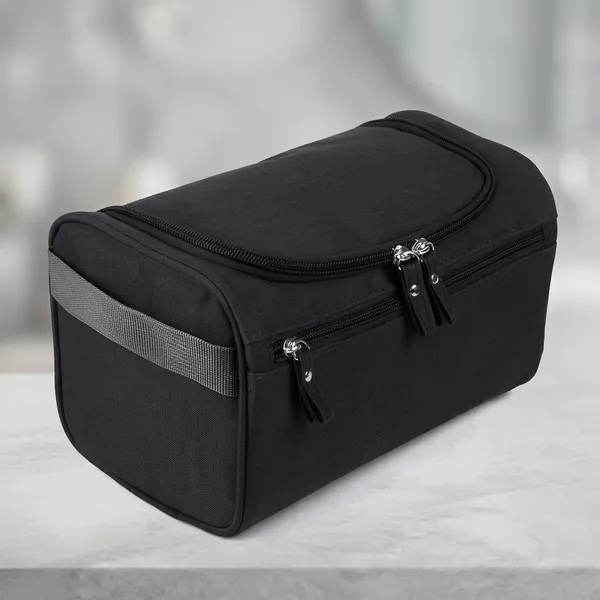 Multifunctional_Hanging_Travel_Toiletry_Bag/Shaving_Grooming_Dopp_Kit/Makeup_Bag_Organizer/Household_Bathroom_Storage_Pack_For_Business_And_Vacation_(Black)