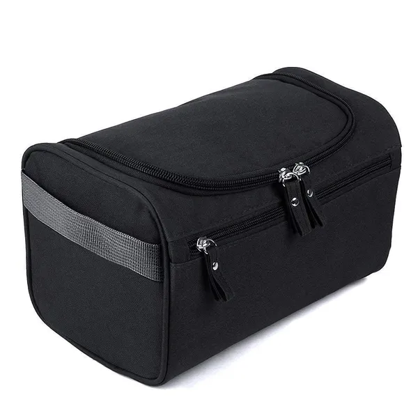 Multifunctional_Hanging_Travel_Toiletry_Bag/Shaving_Grooming_Dopp_Kit/Makeup_Bag_Organizer/Household_Bathroom_Storage_Pack_For_Business_And_Vacation_(Black)