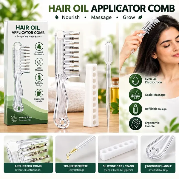 Hair_Oil_Applicator_Comb_with_Refillable_Scalp_Massager_&_Storage_Base