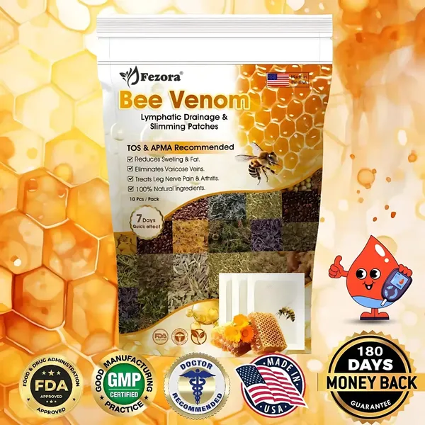 Vivaglo_Bee_Venom_Herbal_Lymphatic_Drainage_Slimming_Patch