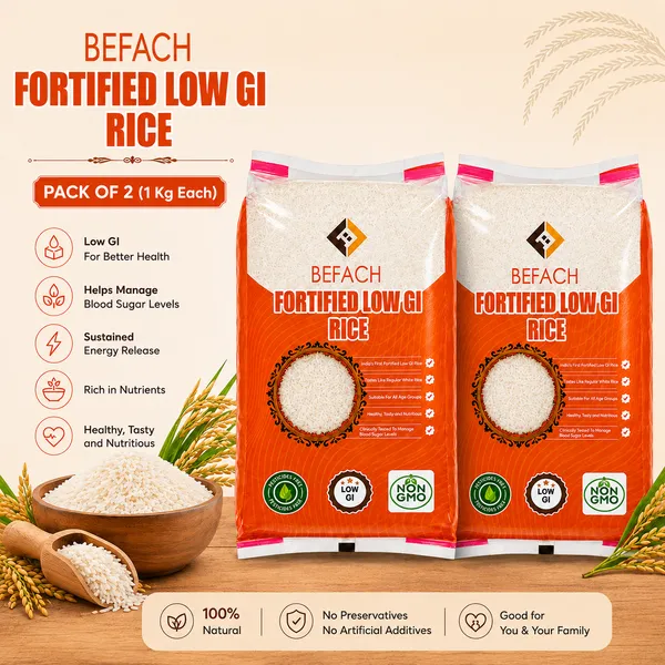 Befach_Fortified_Low_Gi_White_Rice_For_Sugar_Free_Weight_Loss_Sona_Masoori_Rice_(Medium_Grain,_Polished)_(2_Kg)