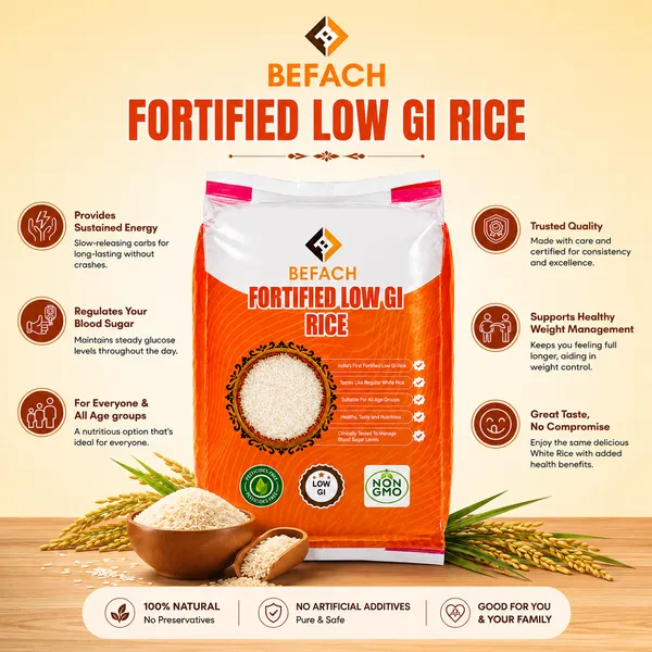 Befach_Fortified_Low_GI_White_Rice_for_Sugar_Free_Weight_Loss_Sona_Masoori_Rice_(Medium_Grain,_Polished)_(13.5_kg)