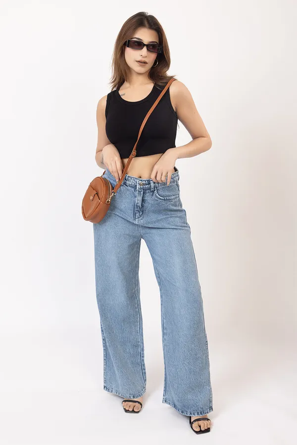 Blue_Cotton_Denim_wide_leg_Jeans_For_Women