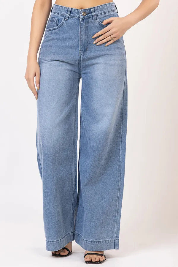 Blue_Cotton_wide_leg_Jeans_For_Women