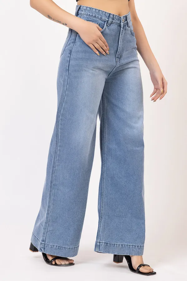 Blue_Cotton_wide_leg_Jeans_For_Women