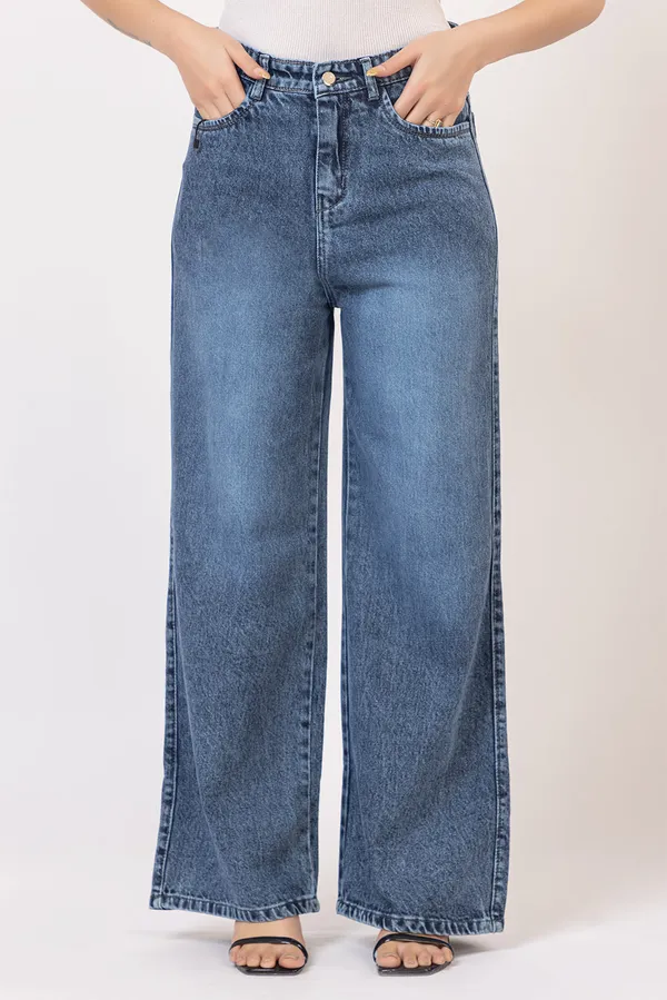 Blue_Cotton_wide_leg_Jeans_For_Women