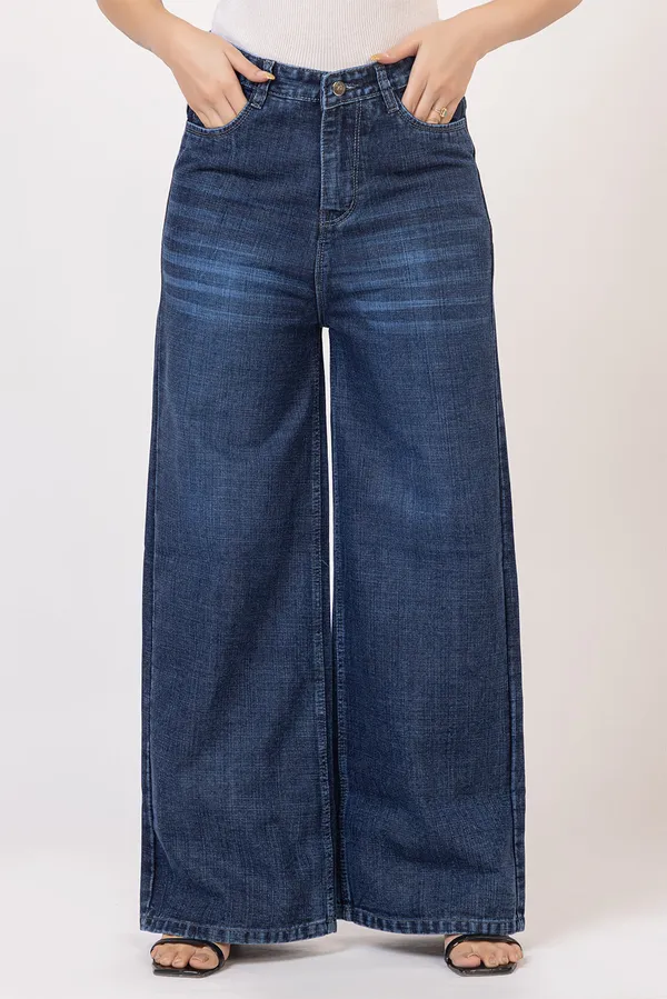 Blue_Cotton_wide_leg_Jeans_For_Women