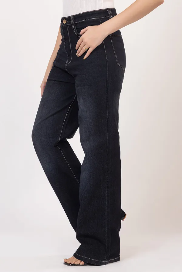 Black_Cotton_Jean_Straight_Fit_Jeans_For_Women