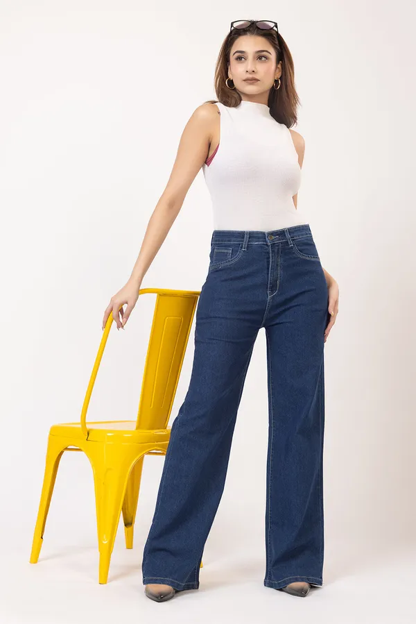 Blue_Cotton_Straight_Fit_Jeans_For_Women