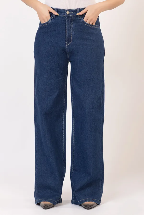 Blue_Cotton_Straight_Fit_Jeans_For_Women